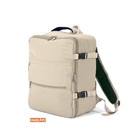 Mochila Viagem 36x45x20cm Bege 1un