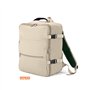 Mochila Viagem 36x45x20cm Bege 1un