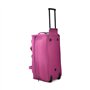 Saco Viagem com Trolley 65x32x30cm Rosa 1un