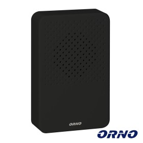 Campainha De Interior 230V Preto Orno