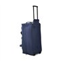 Saco Viagem com Trolley 65x32x30cm Azul 1un