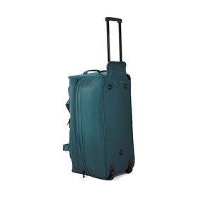 Saco Viagem com Trolley 65x32x30cm Verde 1un