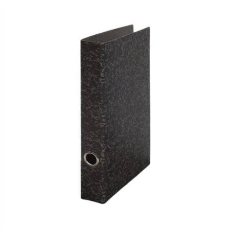 Pasta Arquivo Fibra 310x245x45mm 2/30 Marmoreado Preto