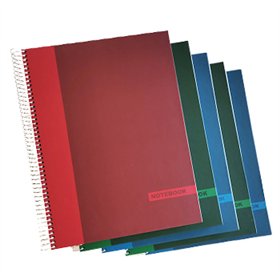 Caderno Espiral A4 Quadriculado C Dura 150Fl Sortido 1un
