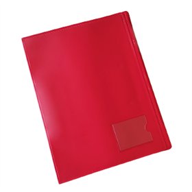 Dossier Plastico A4 c/Mola 134PL Vermelho Opaco