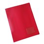 Dossier Plastico A4 c/Mola 134PL Vermelho Opaco