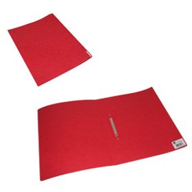 Pasta Cartão Hidráulico A4 com Ferragem Vermelho