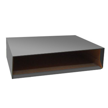 Caixa Cartão Micro p/Pasta Arquivo 310x290 L80 Cinza