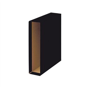 Caixa p/Pasta Arquivo L80 Cartao Micro 310x290 (Preto)