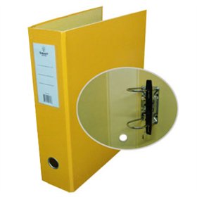 Pasta Arquivo L/L 310x290x80mm Amarelo