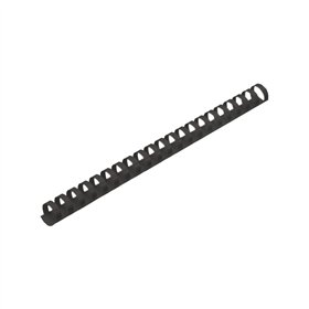 Argolas PVC Encadernar 14mm Preto 110 Folhas 37580 100un