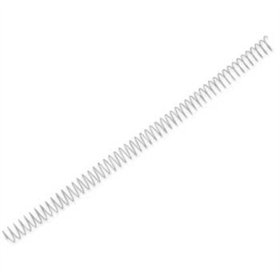 Argolas Espiral Metálicas Passo 5:1 20mm Prata 100un
