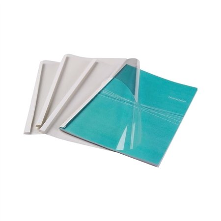 Pasta Encadernação Térmica A4 15mm Branco 10un
