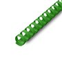 Argolas PVC Encadernar 14mm Verde 110 Folhas 100un