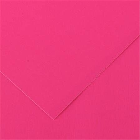 Cartolina 50x65cm Magenta Fluorescente 250g 25 Folhas Canson