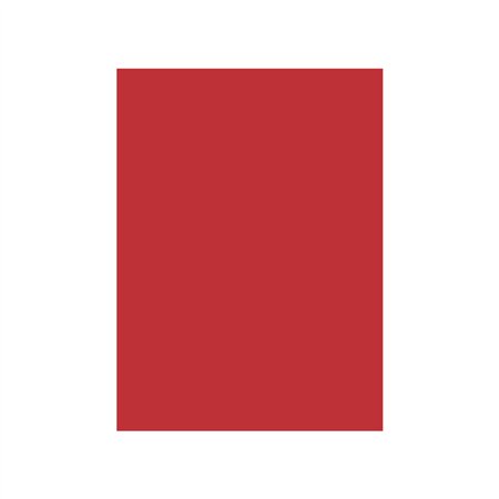 Cartolina 50x65cm Vermelho 8F 180g 1 Folha