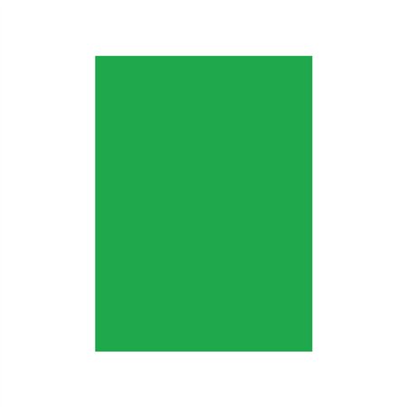 Cartolina 50x65cm Verde Intenso 3M 180g 1 Folha