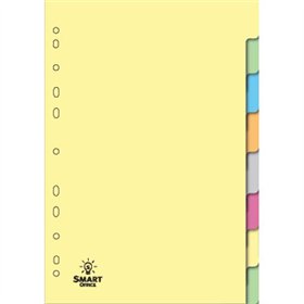 Separadores A4 Cartolina Cores Sortidas (203) 08un