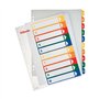 Separadores A4 Extra Largo Plástico Imprimível (1 a 10)