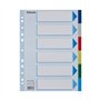 Separadores A4 Polipropileno Cores Sortidas 6 Pestanas