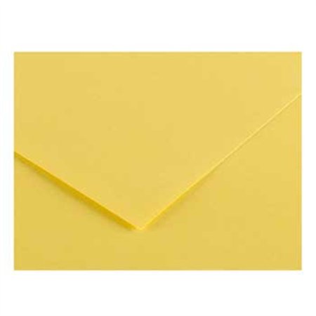 Cartolina A3 Amarelo Limão 185g Canson 50 Folhas