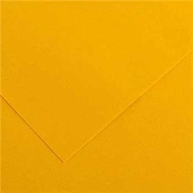 Cartolina 50x65cm Amarelo Torrado 185g 1 Folha Canson