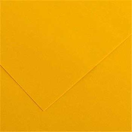 Cartolina 50x65cm Amarelo Torrado 185g 1 Folha Canson