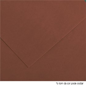 Cartolina 50x65cm Chocolate 185g 1 Folha Canson