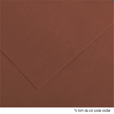 Cartolina 50x65cm Chocolate 185g 1 Folha Canson