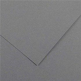 Cartolina 50x65cm Cinzento Chumbo Escuro 185g 1 Folha Canson