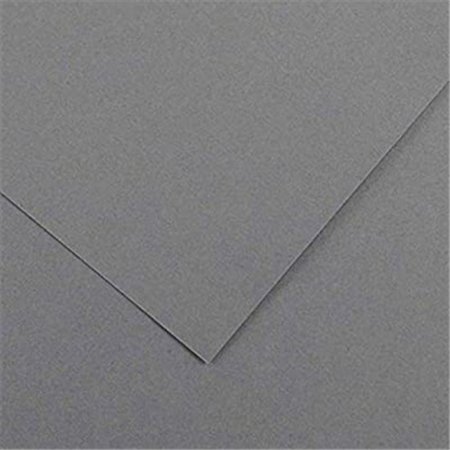 Cartolina 50x65cm Cinzento Chumbo Escuro 185g 1 Folha Canson