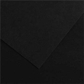Cartolina 50x65cm Preto 185g 1 Folha Canson