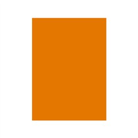 Cartolina A4 180gr 1 Folha Laranja Forte / Ocre (6F)