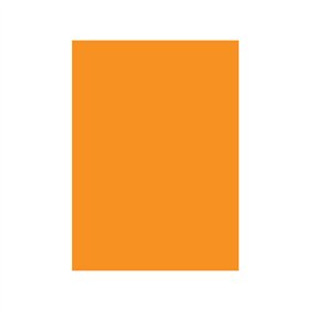 Cartolina A4 180g Laranja 6A 1 Folha