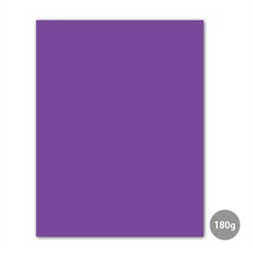 Cartolina A4 Violeta 7L 180g 100 Folhas