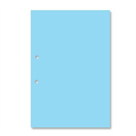 Cartolina A4 com Furos Azul 5A 250g 1 Folha