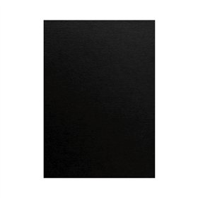 Acetato Encadernação A4 Preto Opaco 500mic Cx 100un