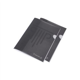 Caderno Agrafado A4 Quadriculado PP Ambar Preto 48Fls 2un