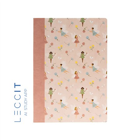 Caderno Agrafado A4 Pautado FAIRIES Tale 48Fls 1un