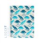 Caderno Espiral A4 Quadriculado DINO 80Fls 1un