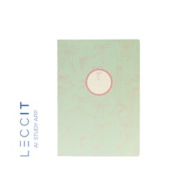 Caderno Agrafado A5 Pautado LACES Verde 48Fls 1un