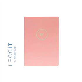 Caderno Agrafado A5 Pautado LACES Rosa 48Fls 1un