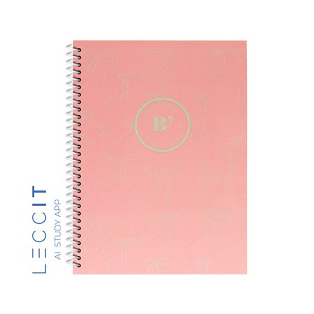 Caderno Espiral A4 Quadriculado LACES Rosa 80Fls 1un