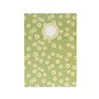Caderno Agrafado A4 Quadriculado FLOWERS Verde 48Fls 1un