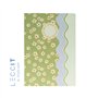 Caderno Agrafado A4 Quadriculado FLOWERS Waves 48Fls 1un