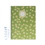 Caderno Espiral A4 Pautado FLOWERS Verde 80Fls 1un