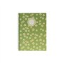 Caderno Espiral A5 Pautado FLOWERS Verde 80Fls 1un