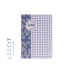 Caderno Agrafado A5 Pautado PROVENCE Flower 48Fls 1un