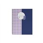 Caderno Espiral A5 Quadriculado PROVENCE Vichy 80Fls 1un