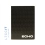 Caderno Agrafado A4 Pautado ECHO Preto 48Fls 1un